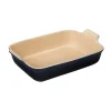 Kochwelt Entdecken|Backformen<Le Creuset Auflaufform rechteckig 24x32cm schwarz glänzend