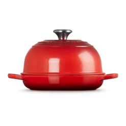 Le Creuset Brot Bräter 24 cm Signature kirschrot
