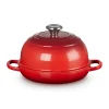 Le Creuset Brot Bräter 24 cm Signature kirschrot