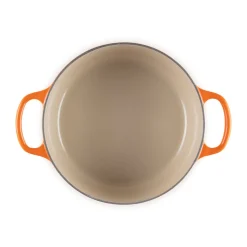 Le Creuset Bräter mit Deckel 22 cm Signature Ofenrot