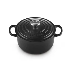 Le Creuset Bräter mit Deckel 24 cm Signature Schwarz