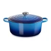 Le Creuset Bräter mit Deckel 28 cm Signature azure