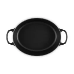 Vatertag<Le Creuset Bräter mit Deckel 40 cm Signature Schwarz