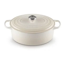 Le Creuset Bräter mit Deckel 31 cm Signature Meringue