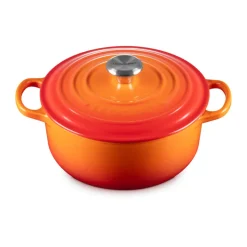 Le Creuset Bräter mit Deckel 20 cm Signature Ofenrot