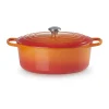 Kochwelt Entdecken<Le Creuset Bräter mit Deckel 33 cm Signature Ofenrot