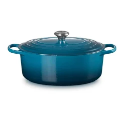 Bräter<Le Creuset Bräter mit Deckel 31 cm Signature Deep Teal
