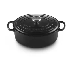Bräter<Le Creuset Bräter mit Deckel 29 cm Signature Schwarz