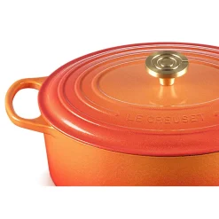 Le Creuset Bräter mit Deckel 29 cm Signature Limited Edition Flamme Dorée