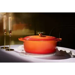 Le Creuset Bräter mit Deckel 29 cm Signature Limited Edition Flamme Dorée