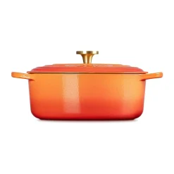 Le Creuset Bräter mit Deckel 29 cm Signature Limited Edition Flamme Dorée