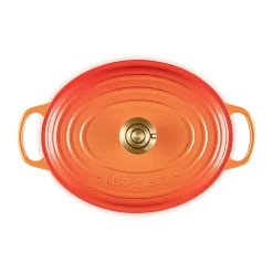 Le Creuset Bräter mit Deckel 29 cm Signature Limited Edition Flamme Dorée