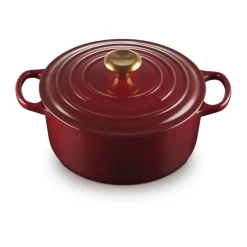 Bräter<Le Creuset Bräter mit Deckel 24 cm Signature Rhone