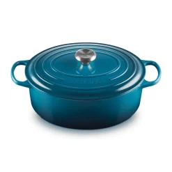 Kochwelt Entdecken<Le Creuset Bräter mit Deckel 31 cm Signature Deep Teal