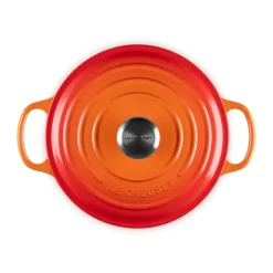 Bräter|Kochwelt Entdecken<Le Creuset Bräter mit Deckel 24 cm Signature Ofenrot