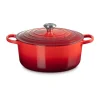 Le Creuset Bräter mit Deckel 28 cm Signature kirschrot