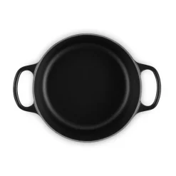 Pilzküche<Le Creuset Bräter mit Deckel 24 cm Signature Schwarz