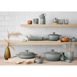 Le Creuset Bräter mit Deckel 31 cm Signature Sea Salt