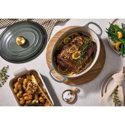 Le Creuset Bräter mit Deckel 31 cm Signature Thyme