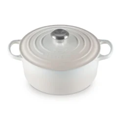 Le Creuset Bräter mit Deckel 24 cm Signature Meringue
