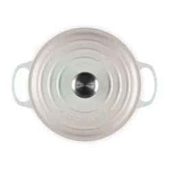 Le Creuset Bräter mit Deckel 24 cm Signature Meringue