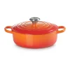 Le Creuset Gourmet-Bräter mit Deckel 30 cm Signature Ofenrot