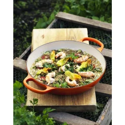 Kochwelt Entdecken|Töpfe<Le Creuset Gourmet-Profitopf mit Deckel 30 cm Signature Ofenrot