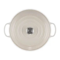 20 Jahre Tischwelt|Winterküche<Le Creuset Gourmet-Profitopf mit Deckel 30 cm Signature Meringue