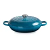 Le Creuset Gourmet-Profitopf mit Deckel 30 cm Signature Deep Teal