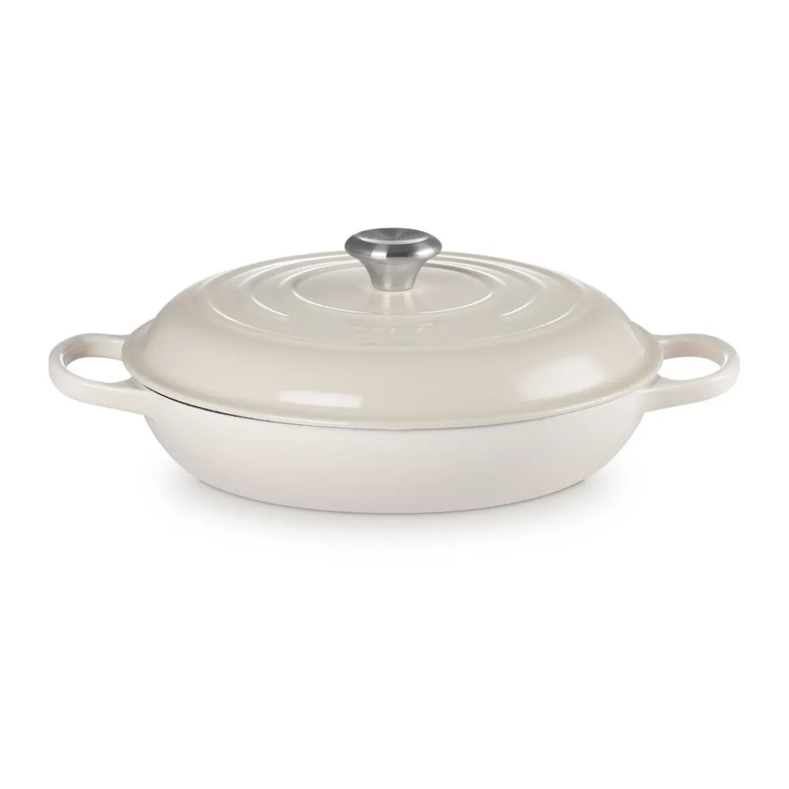 Le Creuset Gourmet-Profitopf mit Deckel 30 cm Signature Meringue