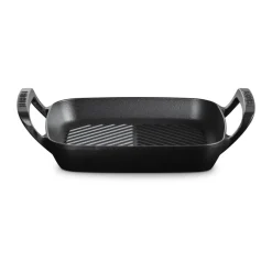 Le Creuset Grillpfanne 35x27 cm BBQ Outdoor Schwarz