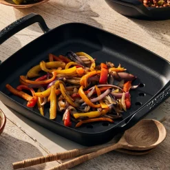 Le Creuset Grillpfanne 35x27 cm BBQ Outdoor Schwarz