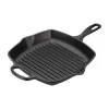 Pilzküche|Weihnachten<Le Creuset Grillpfanne 26x26 cm Signature Schwarz