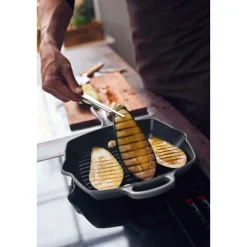 Pilzküche|Weihnachten<Le Creuset Grillpfanne 26x26 cm Signature Schwarz