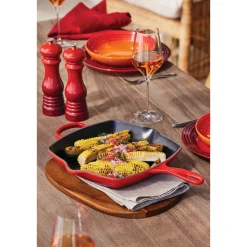 Le Creuset Grillpfanne 26x26 cm Signature Kirschrot