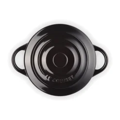 Bestseller<Le Creuset Mini Cocotte 10 cm schwarz