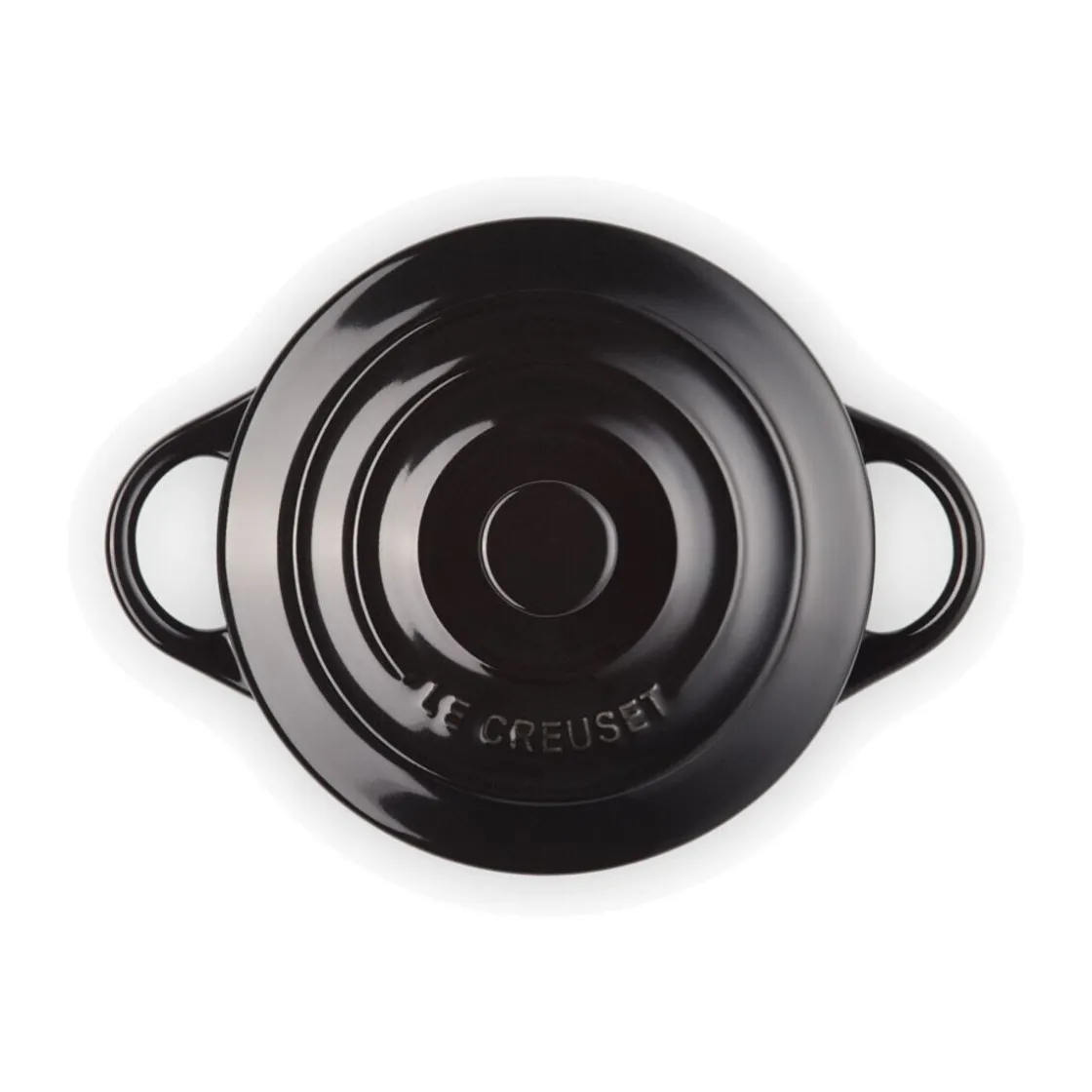 Bestseller<Le Creuset Mini Cocotte 10 cm schwarz