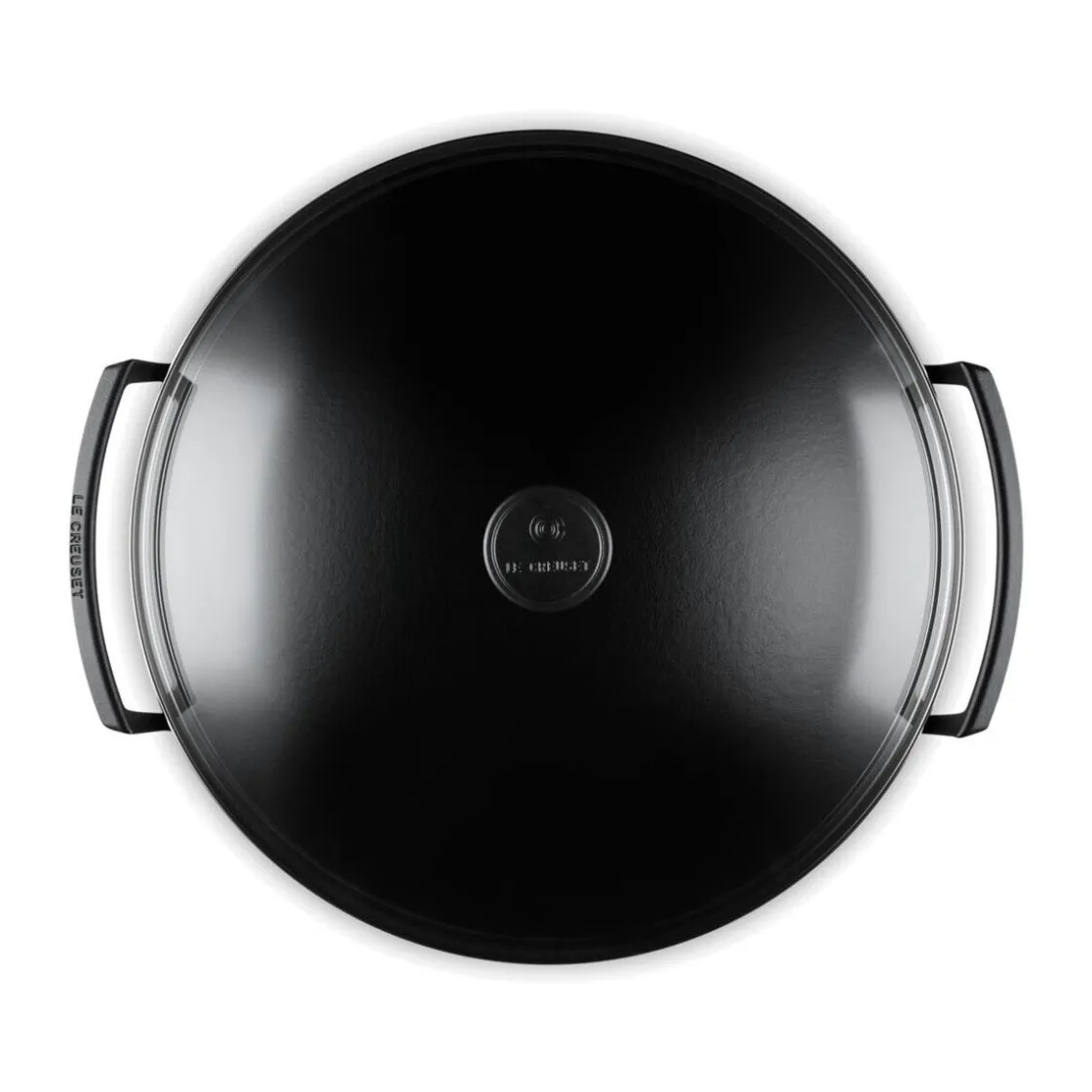 Kochwelt Entdecken|Pfannen<Le Creuset Wok mit Glasdeckel 36 cm Schwarz