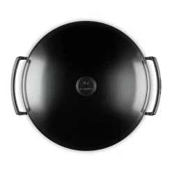 Le Creuset Wok mit Glasdeckel 36 cm Kirschrot
