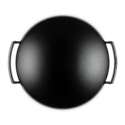 Le Creuset Wok mit Glasdeckel 36 cm Kirschrot