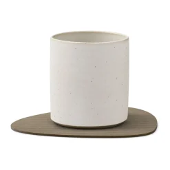 Untersetzer<LINDDNA Glasuntersetzer 11x13 cm Curve Corduroy nomad grey