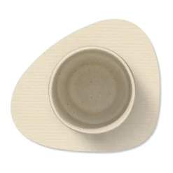 LINDDNA Glasuntersetzer 11x13 cm Curve Corduroy vanilla