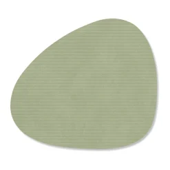 Untersetzer<LINDDNA Glasuntersetzer 11x13 cm Curve Corduroy olive green