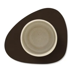 LINDDNA Glasuntersetzer 11x13 cm Curve Nupo hazel