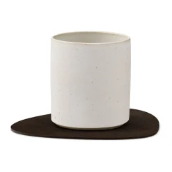 LINDDNA Glasuntersetzer 11x13 cm Curve Nupo hazel