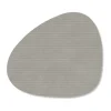Untersetzer<LINDDNA Glasuntersetzer 11x13 cm Curve Corduroy light grey