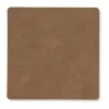 LINDDNA Glasuntersetzer 10x10 cm Square Nupo brown