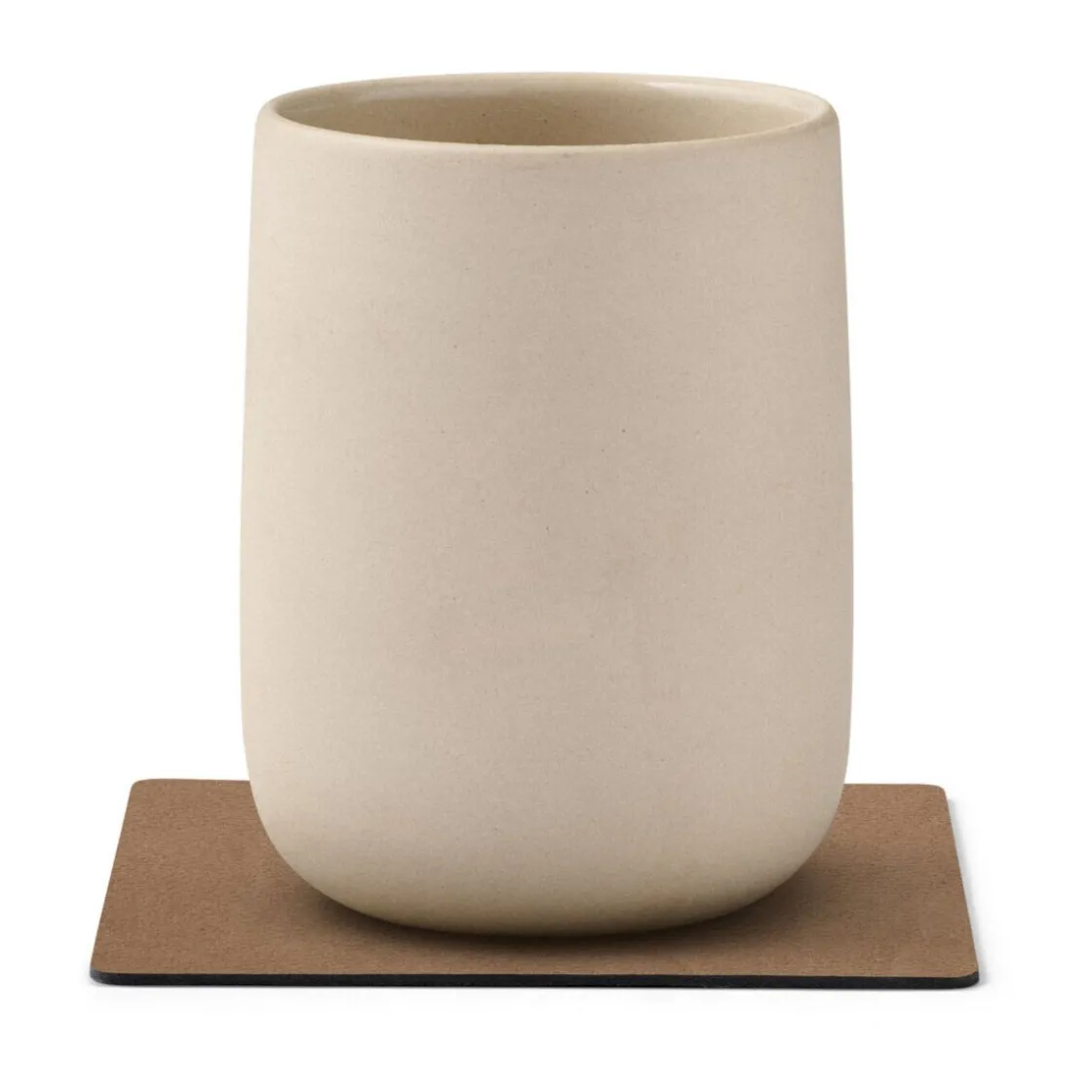 LINDDNA Glasuntersetzer 10x10 cm Square Nupo brown