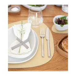 Tischwäsche<LINDDNA Tischset L 37x44 cm Curve Hippo gold