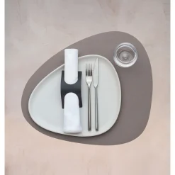 LINDDNA Tischset L 37x44 cm Curve Serene ash